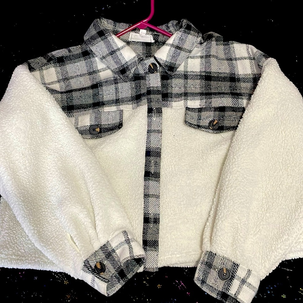 Black Fuzzy Flannel